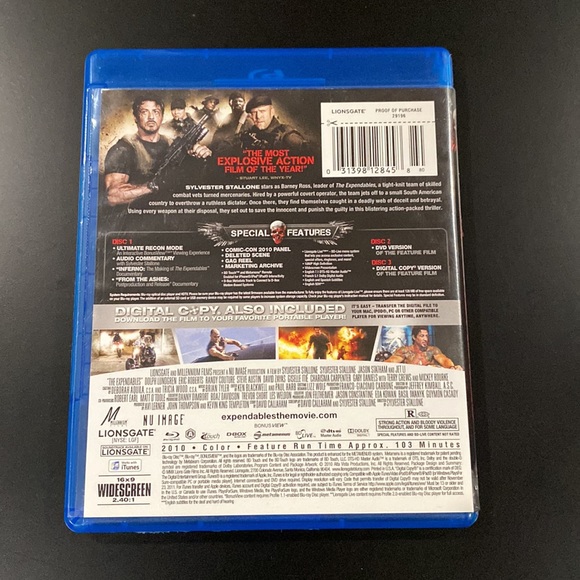 The Expendables - Blu-ray & DVD Combo Set - Picture 2 of 4